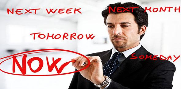 مبارزه با تنبلی و به تعویق انداختن کارها